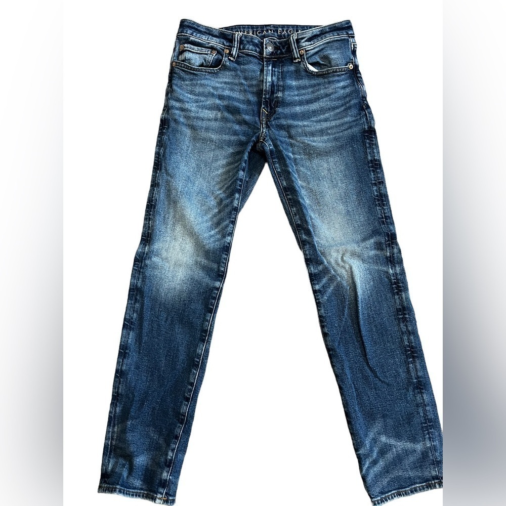 American Eagle Airflex Slim Straight Leg Jeans